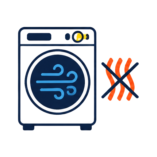 Cartoon illustration: appliance not heating